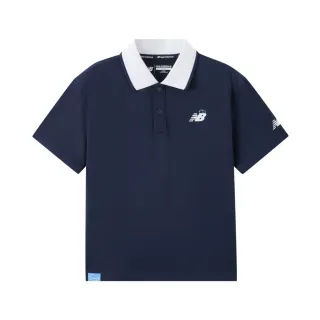 【NEW BALANCE】NB 童裝短袖T恤_7FF2V03WNV_男童/女童_深藍色