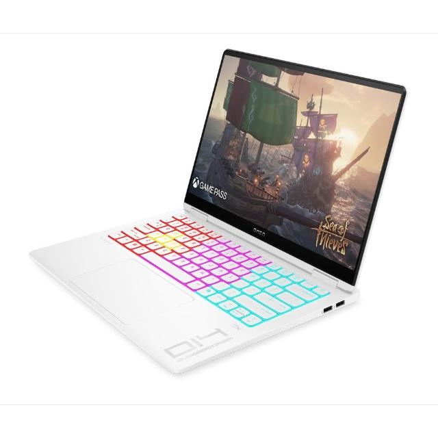 【HP 惠普】14吋Ultra 9 285H RTX5070 8G電競筆電(OMEN Transcend 14-fb1026TX/64G/1TB SSD/Win11/幻影白)
