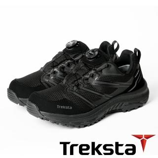 【Treksta】RIVER BOA中性HTX防水健行鞋『黑』KR25AM(戶外 露營 登山 休閒鞋 健行鞋 防水 低筒)