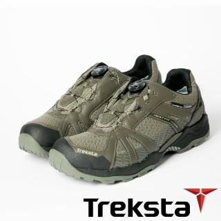 【Treksta】KOBRA 145中性HTX防水健行鞋『卡其/黑』KR25CM(戶外 露營 登山 健行 休閒鞋 健行鞋 防水 低筒)