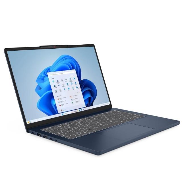 【Lenovo】特仕版 14吋輕薄筆電(IdeaPad Slim 3 83K0004NTW/i7-13620H/8G/512G+512G/W11/藍)