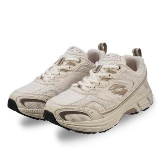 【LOTTO】1973R 運動鞋 慢跑鞋 女鞋 休閒鞋 奶茶(LT5AWR9761)