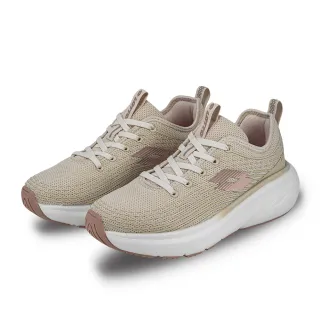 【LOTTO】ONDA 美型健走鞋 女 健走鞋 卡其(LT5AWR9511)