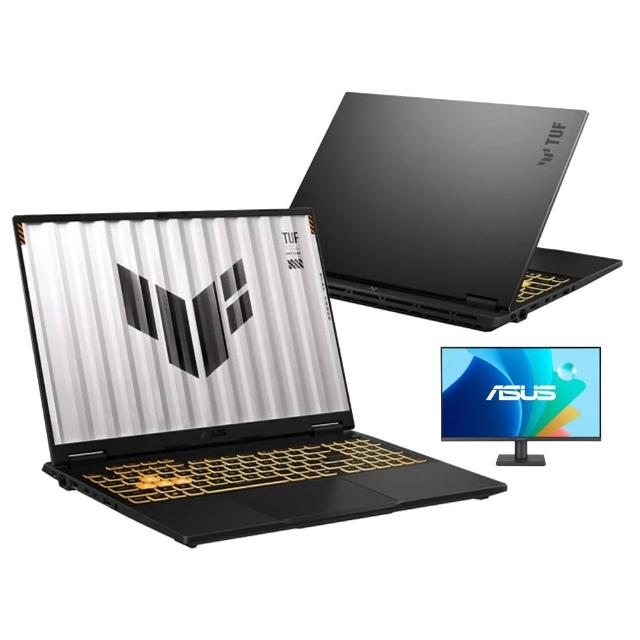 【ASUS】+27型螢幕組★16吋i5 RTX5060電競筆電(FX608JM-0041A13450HX/i5-13450HX/16G/512GB/W11)
