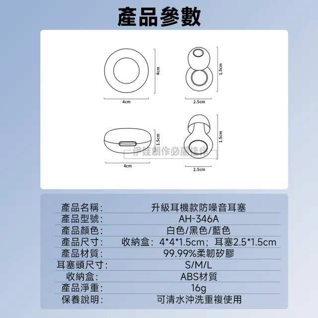 【IDREES 伊德萊斯】濾波器超強隔音降噪耳塞 矽膠隔音睡眠耳塞 舒眠耳塞 靜音耳塞 防噪音耳塞