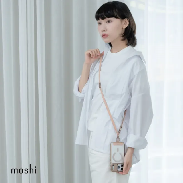 【moshi】二合一背帶/手腕帶 - 苔影綠(手機背帶 手機掛繩)