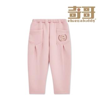 【奇哥】比得兔 女童裝 學院比得柔軟空氣布百搭長褲(6-8歲)