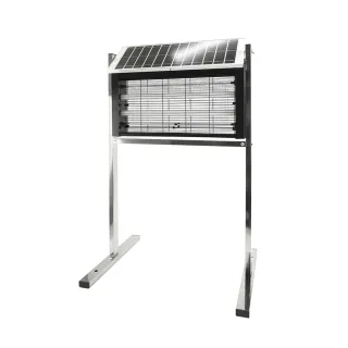 【宅家】太陽能滅蚊燈 電擊式捕蚊燈 太陽能捕蚊燈 電蚊燈(165-SK20W2T 太陽能燈 戶外照明燈 驅蚊燈)