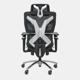 【Artso 亞梭】Drift-V 動態支撐電競工學椅-黑曜銀(自行組裝/電腦椅/人體工學椅/辦公椅/椅子)