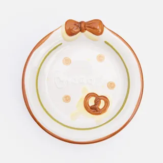 【hoi! 好好生活】牛角麵包 陶瓷8.5吋深盤