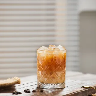 【hoi! 好好生活】窗花紋 玻璃水杯320ml