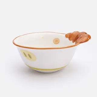 【hoi! 好好生活】牛角麵包 陶瓷6吋飯碗