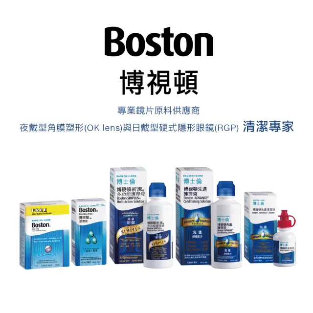 【博士倫】博視頓新潔多功能護理液360ML (120ML X3)(硬式隱形眼鏡、角膜塑型片)