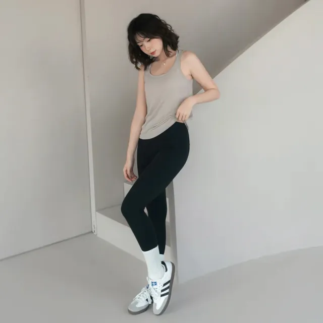 【SeasonsBikini】3色運動瑜伽褲-B999-黑色/灰藍/蜜桃粉(瑜珈褲運動褲內搭褲)