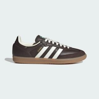 【adidas 愛迪達】愛迪達 Samba OG 男女 運動休閒鞋 德訓鞋 舒適 棕 白(JR0891)