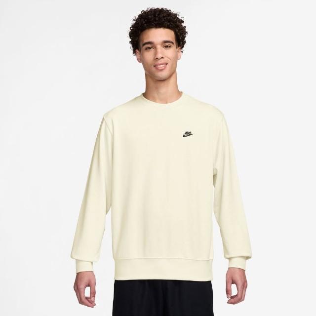 【NIKE 耐吉】套頭衫_男_AS M NK CLUB FT CREW_白色(FN3889133)
