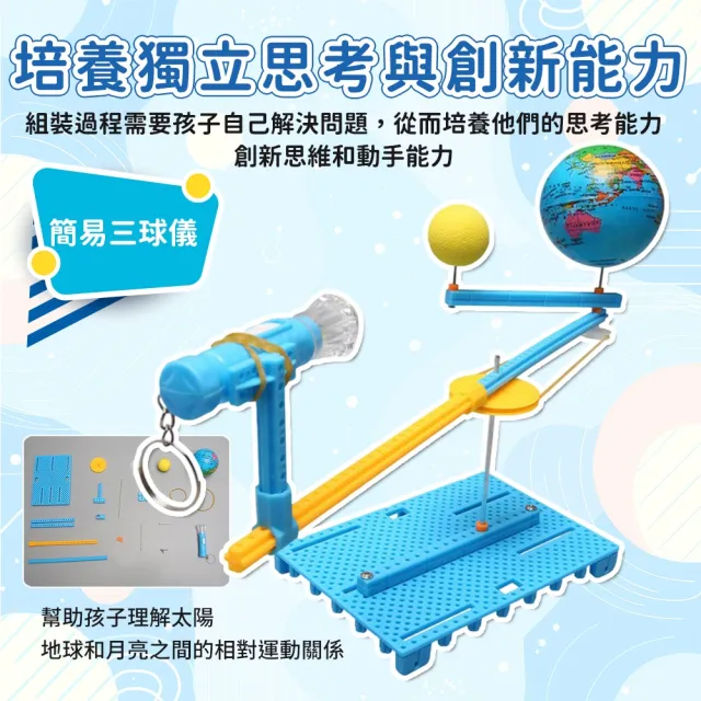 5入組 兒童STEAM科學實驗套(兒童益智玩具 小學生物理化學實驗材料 兒童教育 兒童禮物 聖誕禮物)