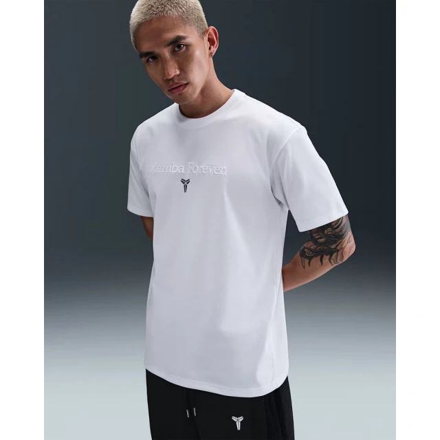 【NIKE 耐吉】短袖上衣 男 AS KB M NK DF TEE M90 MF 運動 休閒 KOBE 柯比 Dri-FIT 寬鬆 白(IM0319100)