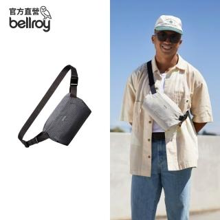 【Bellroy】官方直營 Lite Sling Mini 4L 輕量中性迷你隨身斜挎包(格紋灰/機能性/斜背包)