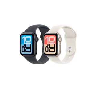 【Apple】Apple Watch SE 3 GPS + 行動網路 44mm(鋁金屬錶殼搭配運動型錶帶)