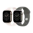 【Apple】Apple Watch Series 11 GPS+行動網路 42mm(鈦金屬錶殼搭配運動型錶帶)