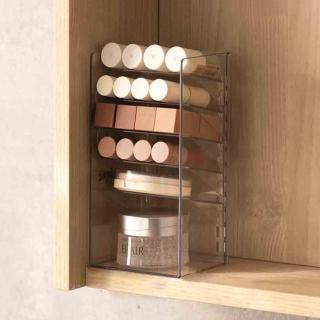 【hoi! 好好生活】懶角落組合式收納盒-5層分層透明