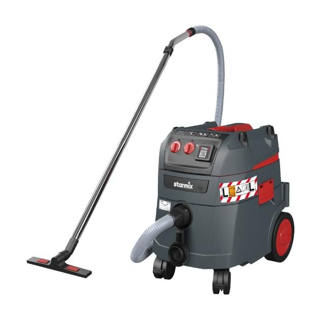 【Starmix 吸特樂】1400W 35L 基本款全自動電磁脈衝清潔乾溼兩用吸塵器(ISP L-1435)