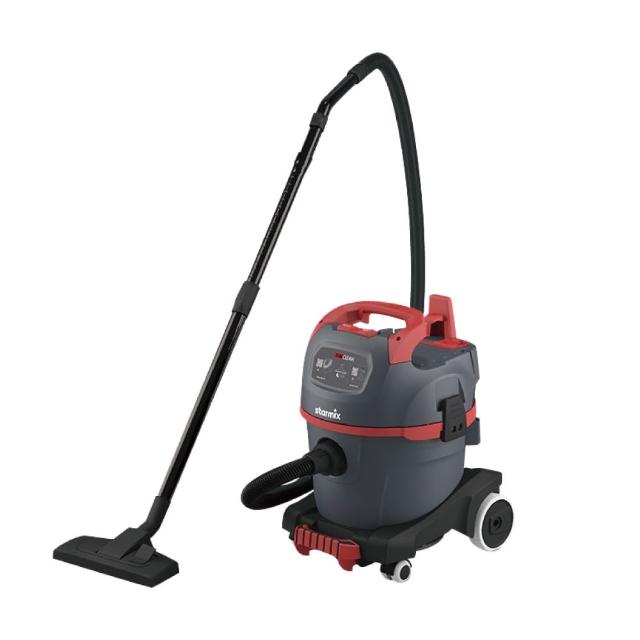 Starmix 吸特樂 NSG-1420 是一款有線多合一筒式吸塵器,重量約 6.1~9kg,配備一般濾網與有刷馬達,提供強勁吸力。適用於木材、鋼材、石材、床墊、大理石、磁磚、長短毛地毯、強化地板、木地板、深色地板、油布、貼皮等材質,適合 1坪~50坪 空間,支援乾濕兩用清潔。噪音僅 71-80dB,低噪音設計不擾人。配件齊全,包括羊毛布袋、吸水吸油過濾套、吸塵軟管組、延伸管、調風把手、地板地毯刷頭、卡扣式刷條頭、地板吸水刷條、多用途 T 型刷頭、縫隙除塵吸嘴。保固 1 年 180 天(外力損壞及配件除外),專業級家用清潔利器。 Starmix 吸特樂 NSG-1420 多合一乾濕兩用吸塵器 筒式有刷馬達強力清潔 適用木材鋼材石材大坪數家庭地板