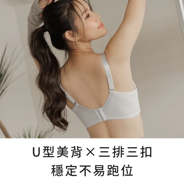 【玉如阿姨】純情逃脫內衣※0751深藍(B.C.D 罩 集中 渾圓 提托 台灣製)