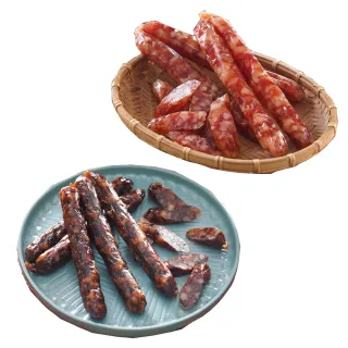 年貨組合-萬有全玫瑰臘腸 300g/包+玫瑰肝腸 300g/包(臘腸 即期促銷)
