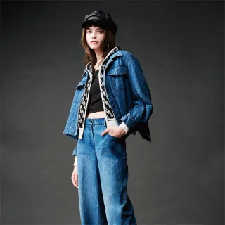 【mia mia】寬鬆散式牛仔外套