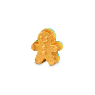 【LUSH 嵐舒】薑餅人汽泡彈 80g(萊姆/果香/聖誕節/泡澡/交換禮物)