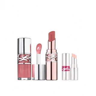 【YSL】官方直營 情挑誘光嫩美唇2入組(情挑誘光嫩唇凍+情挑誘光潤唇膏/任選一款/新品上市)
