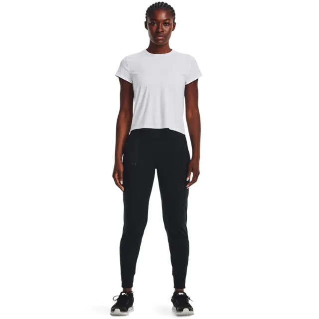 【UNDER ARMOUR】UA 女 Motion Jogger 長褲_1375077-001(黑色)