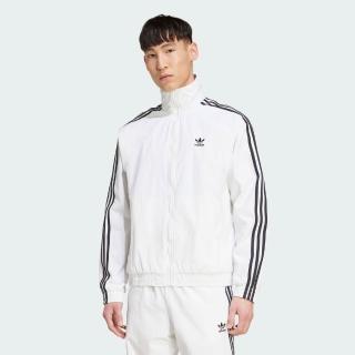 【adidas 愛迪達】外套 男 運動立領外套 FIREBIRD TT 白 JY1328