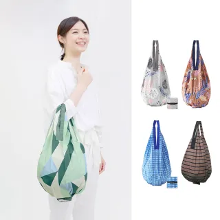 【日本SHUPATTO】可折疊大容量環保袋 秒收包 兩用包 手提包 收納(多款選)