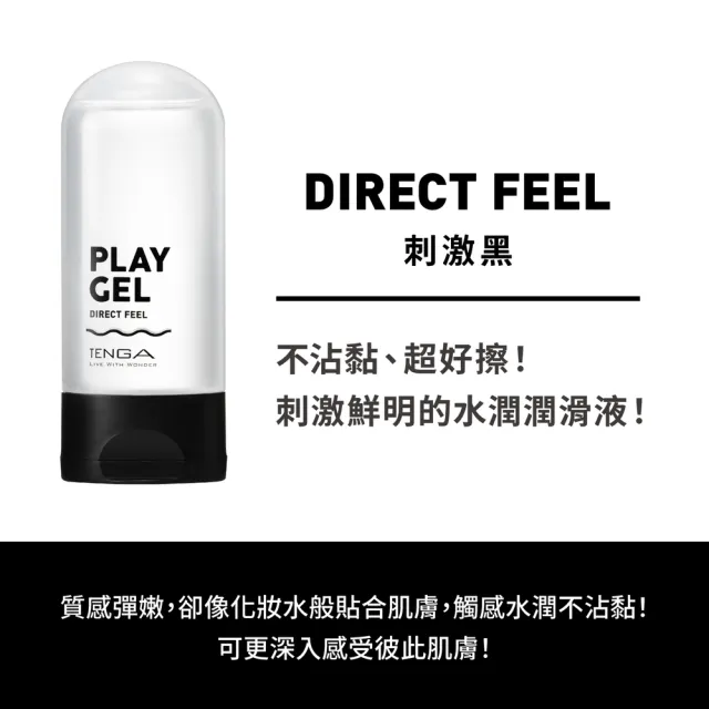 【TENGA官方直營】PLAY GEL共趣潤滑液1入(日本製 水性)
