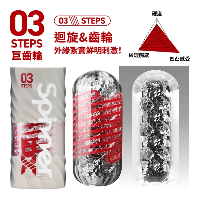 【TENGA官方直營】TENGA SPINNER DX 極上迴旋杯(飛機杯 重複性 加強 增強)