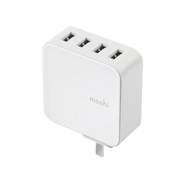 【moshi】ProGeo 旅充系列 USB 4-Port 充電器 35W