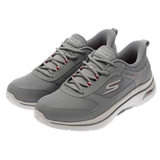 【SKECHERS】男鞋 健走系列 健走鞋 瞬穿舒適科技 GO WALK ARCH FIT 2.0(216650LTGY)