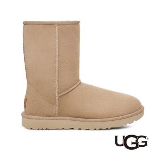 【UGG】雪靴 女鞋 靴子 女靴 Classic Short II 沙色 UG1016223SAN