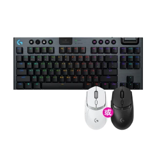 【Logitech G】G915 X TKL 無線RGB機械式遊戲鍵盤(青軸)