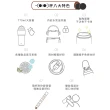 【WOKY 沃廚】三麗鷗聯名_渾圓杯770ml-附彈跳&矽膠吸管(隨行杯/吸管杯/保溫杯瓶/保冰杯瓶/水壺)
