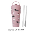 【WOKY 沃廚】三麗鷗聯名_渾圓杯770ml-附彈跳&矽膠吸管(隨行杯/吸管杯/保溫杯瓶/保冰杯瓶/水壺)