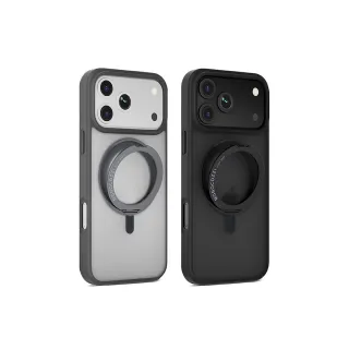【MONOCOZZI】iPhone 17/Air/Pro/Pro Max 磁吸防指紋360旋轉支架防摔保護殼(支援MagSafe 手機殼)