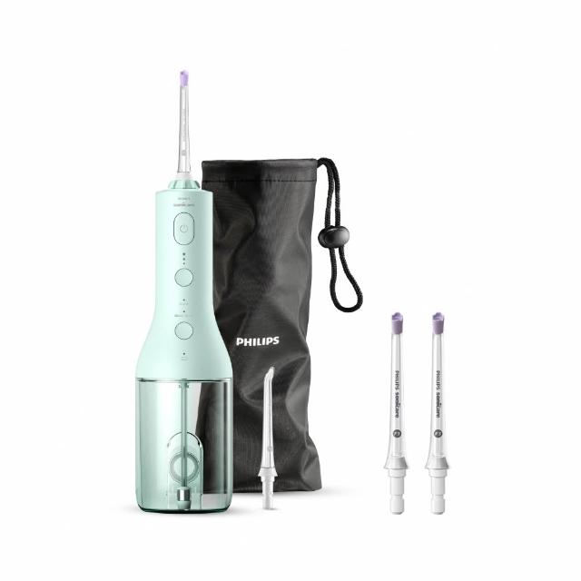 【Philips 飛利浦】官方直營 Sonicare X型水流電動沖牙機 HX3826/34 綠色