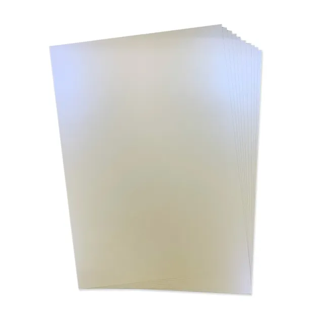 【CLEAN 克林】炫光合成紙226磅 /A4每包10張(金色閃藍光 防水 撕不破 合成紙 塑料紙 炫光防水紙)