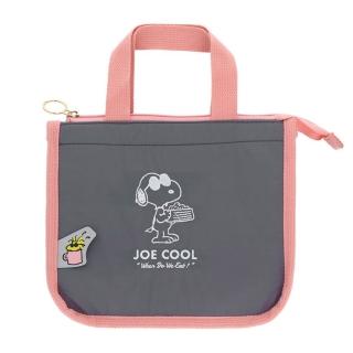 【sun-star】SNOOPY 史努比 刺繡保冷便當袋 耍酷