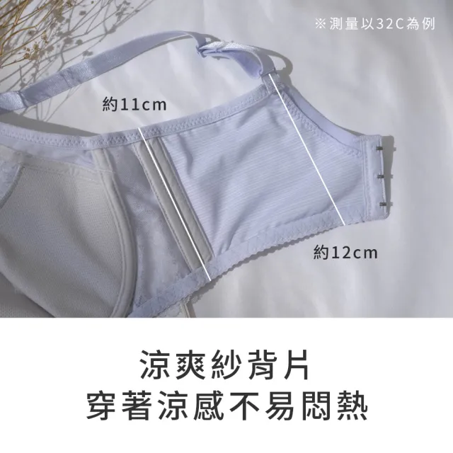 【玉如阿姨】綠野仙蹤內衣※0774淺紫(B.C罩 軟鋼圈 涼感 托高 集中 台灣製)