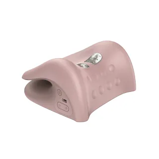 【KINYO】頸椎熱敷伸展枕 頸椎按摩器(聖誕禮物 交換禮物 聖誕節  IAM-2712)